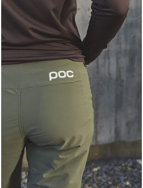 Moteriški kalnų dviračių šortai POC Essential Enduro, žali