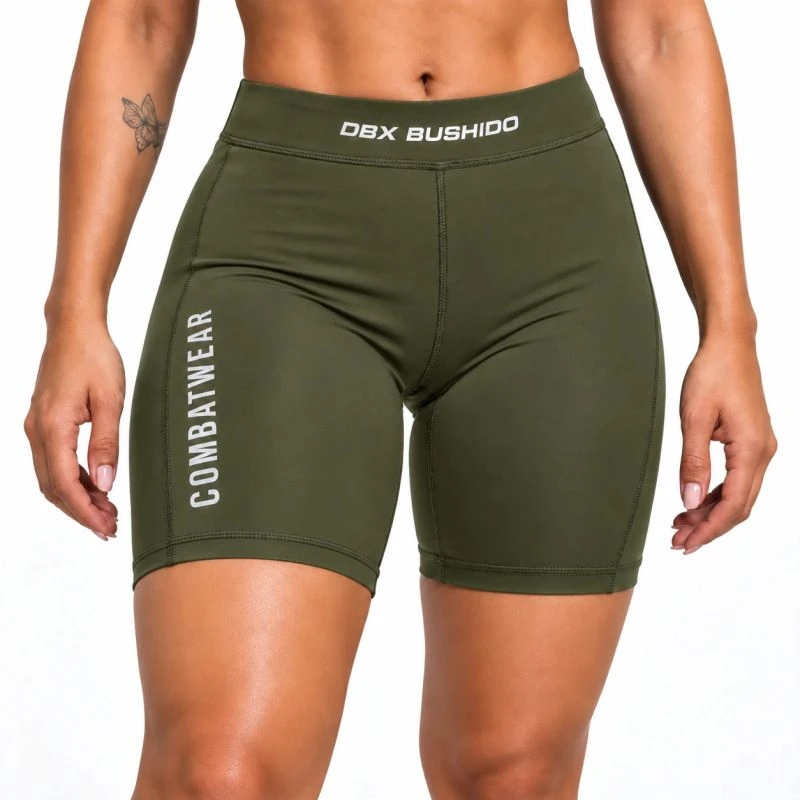 Moteriški kompresiniai šortai DBX Bushido Combatwear, chaki