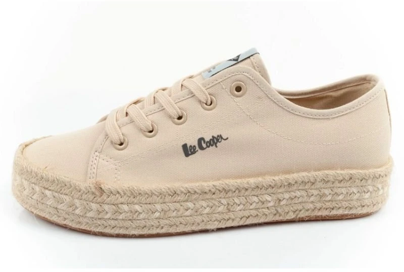 Moteriški laisvalaikio batai su pintu džiuto padu Lee Cooper
