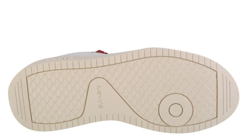 Moteriški laisvalaikio batai su raišteliais Levi's Glide S, balti