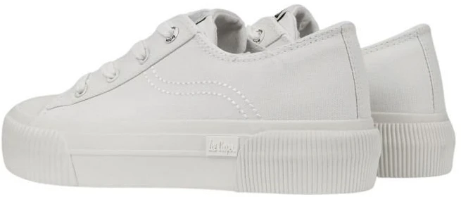 Moteriški laisvalaikio batai su raišteliais Lee Cooper, balti