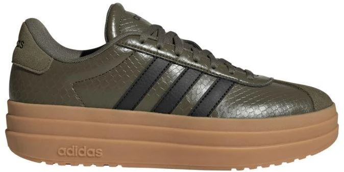 Moteriški laisvalaikio bateliai Adidas VL Court Bold, alyvuogių spalvos, IH9138