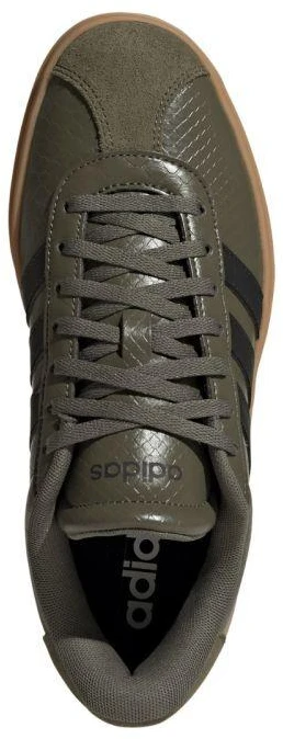 Moteriški laisvalaikio bateliai Adidas VL Court Bold, alyvuogių spalvos, IH9138