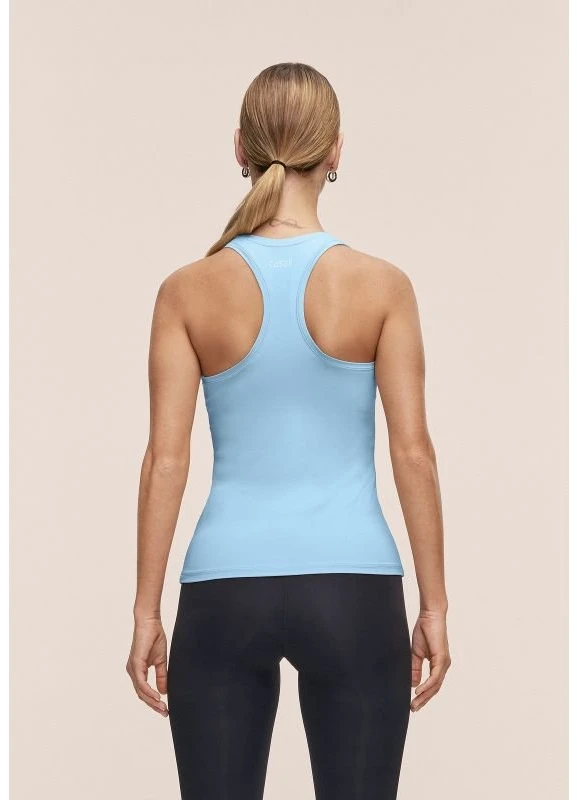Moteriški marškinėliai Casall Essential Racerback Tank, mėlyni