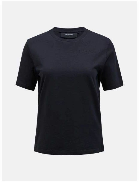 Moteriški marškinėliai Peak Performance Original Small Logo Tee, juodi
