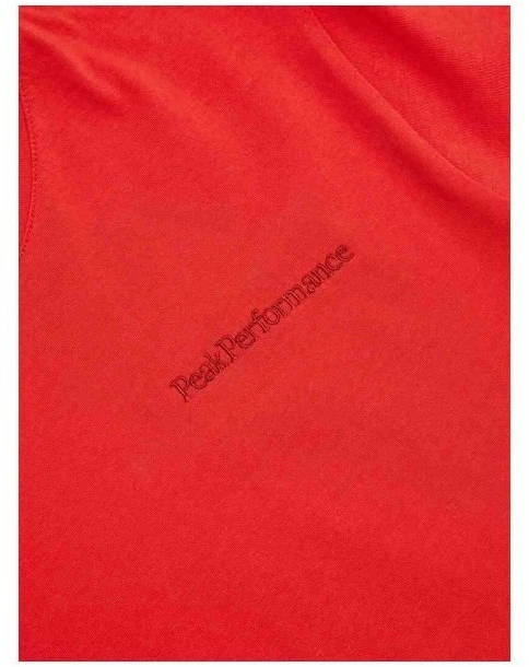 Moteriški marškinėliai Peak Performance Original Small Logo, raudoni