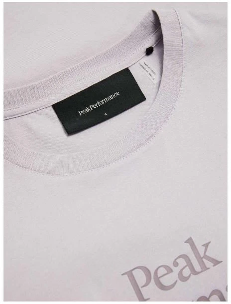 Moteriški marškinėliai Peak Performance Original, 150 g/m², pilki