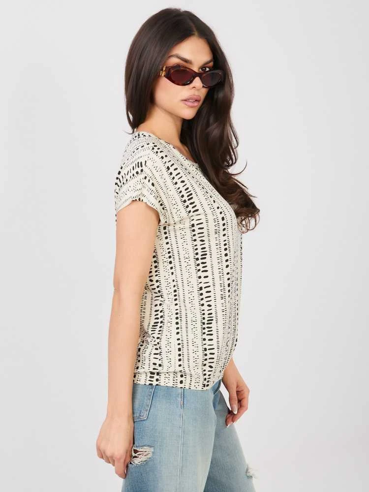 Moteriški marškinėliai šviesiai smėlio XS–5XL
