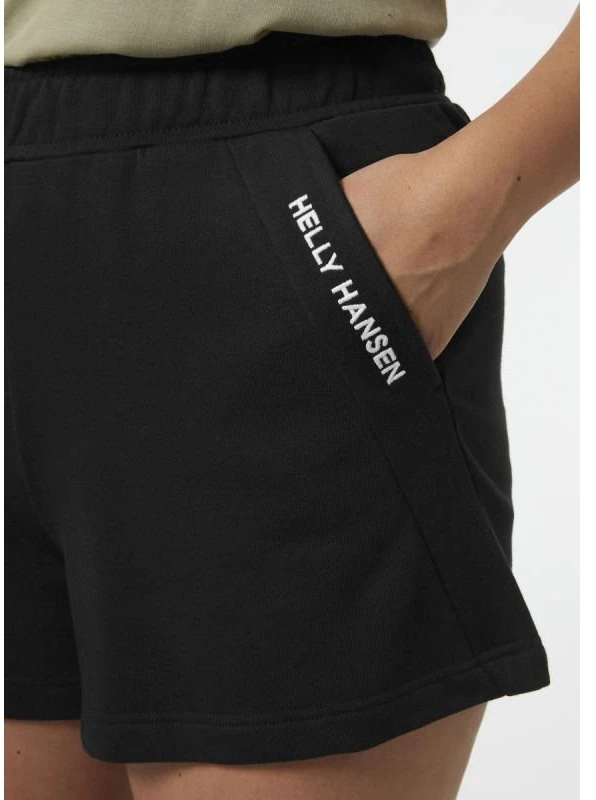 Moteriški medvilniniai šortai Helly Hansen Core, juodi