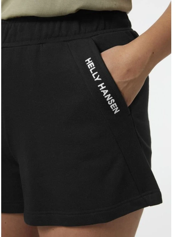 Moteriški medvilniniai šortai Helly Hansen Core, juodi