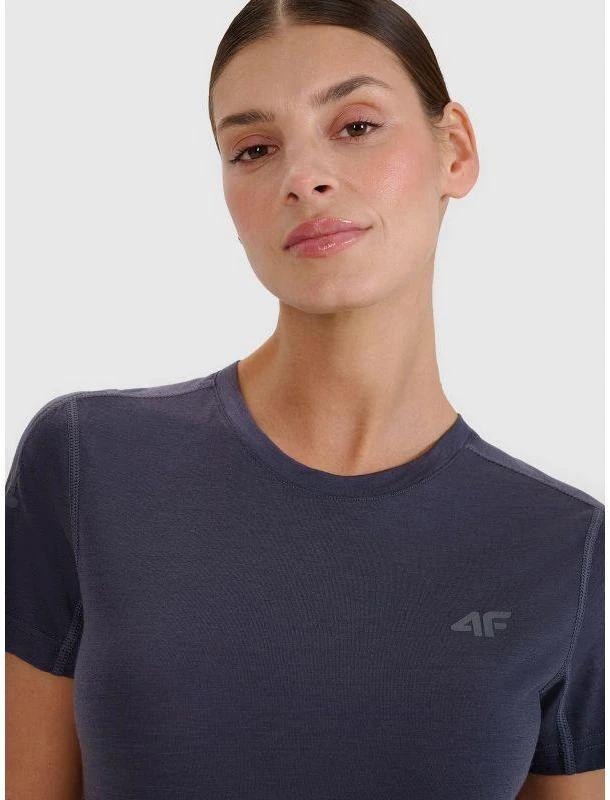 Moteriški "Merino Wool" žygio marškinėliai 4F 4FWSS25TFTSF1269-22S