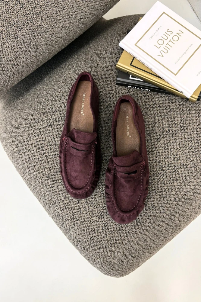 Moteriški mokasinai iš zomšos imitacijos Step in style