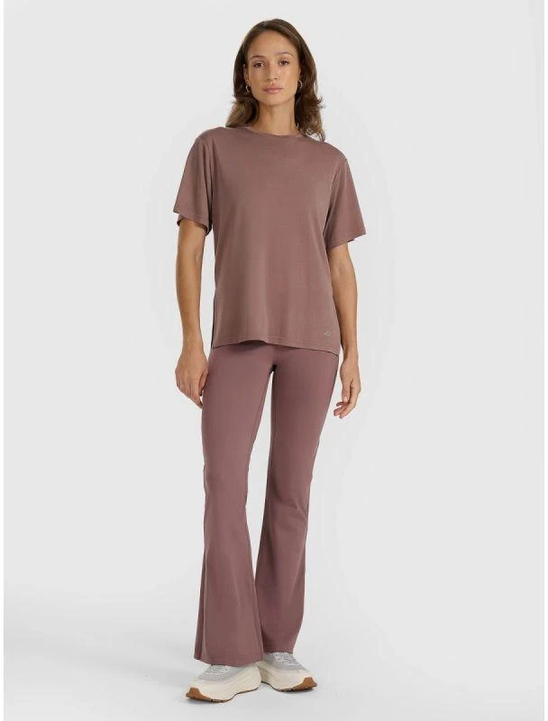Moteriški oversize marškinėliai su modalu 4F 4FRAW25TTSHF3408-82S
