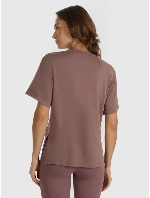 Moteriški oversize marškinėliai su modalu 4F 4FRAW25TTSHF3408-82S