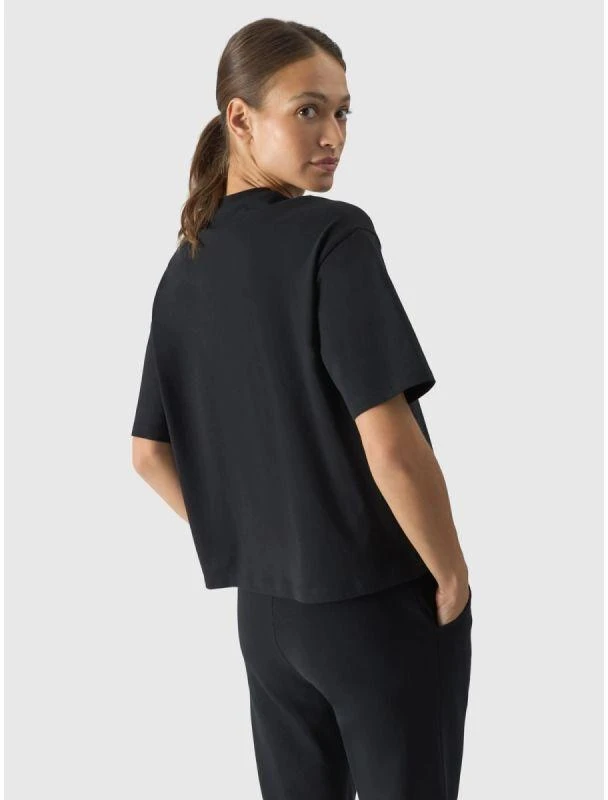 Moteriški oversize marškinėliai su spauda 4F 4FRSS24TTSHF2089-20S