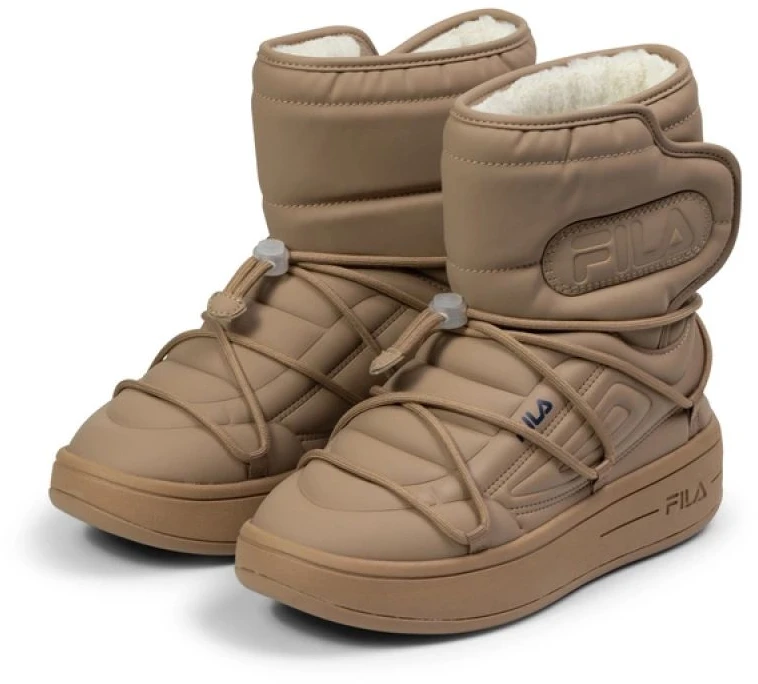Moteriški pašiltinti aulinukai Fila Superbubble Boot, smėlio
