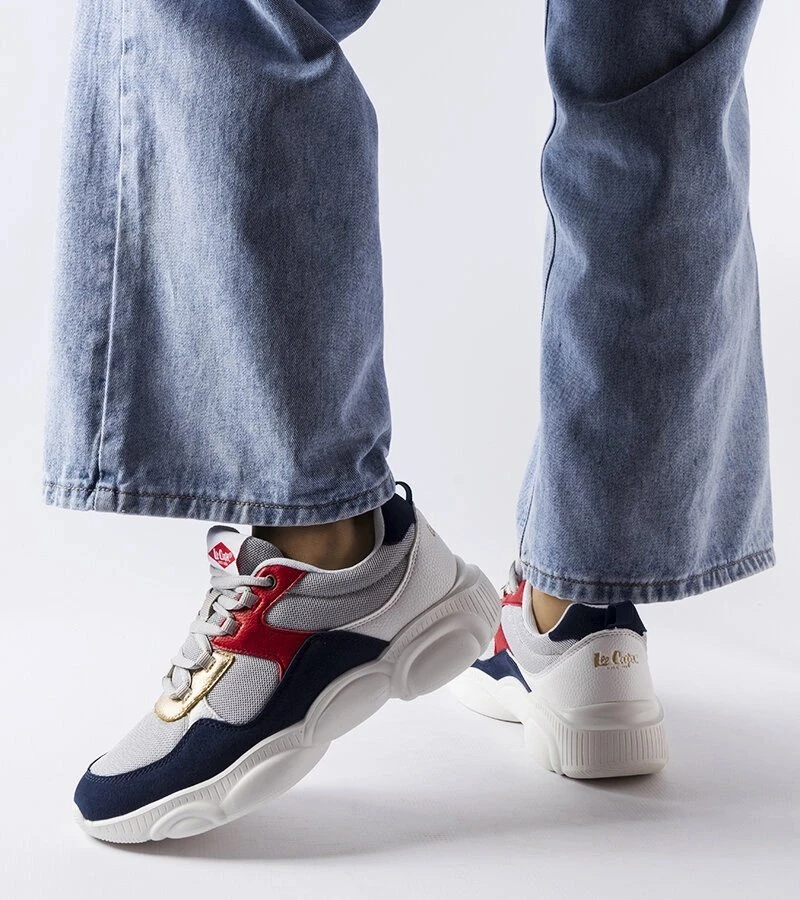 Moteriški pilki sportbačiai Lee Cooper