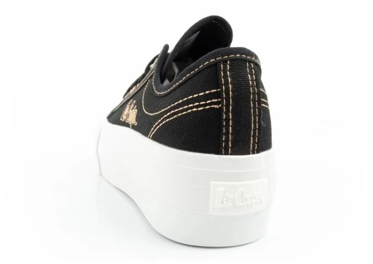 Moteriški platforminiai kedai Lee Cooper, juodi