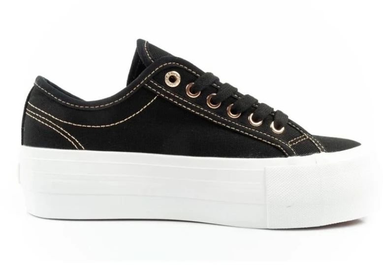 Moteriški platforminiai kedai Lee Cooper, juodi