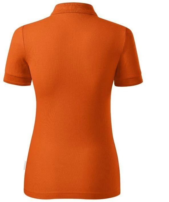 Moteriški polo marškinėliai "Reserve" (oranžiniai (prekės ženklo etiketė))