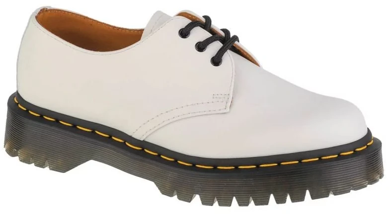 Moteriški pusbačiai Dr. Martens 1461 Bex, kreminiai ir balti