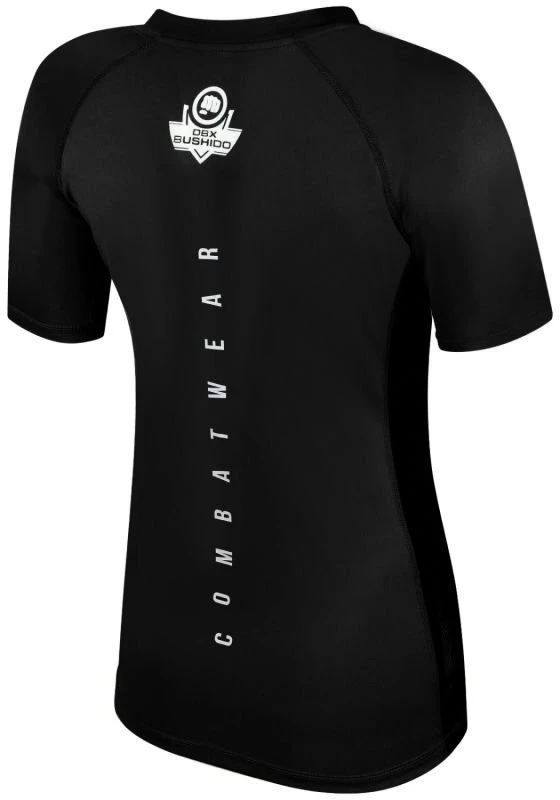 Moteriški rashguard marškinėliai COMBATWEAR, juodi