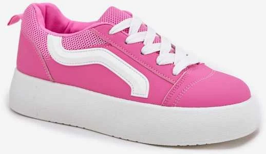 Moteriški rožiniai laisvalaikio batai su platforma Step in Style