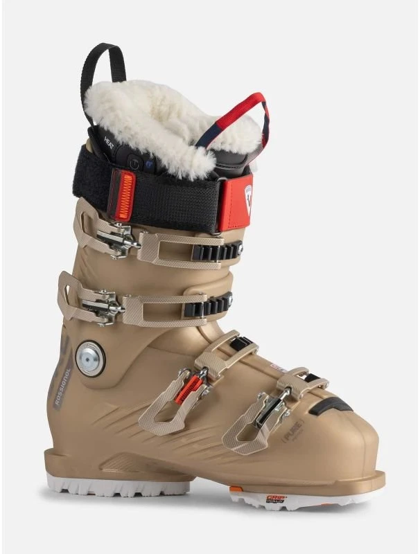 Moteriški šildomi slidinėjimo batai Rossignol Pure Pro Heat, aukso