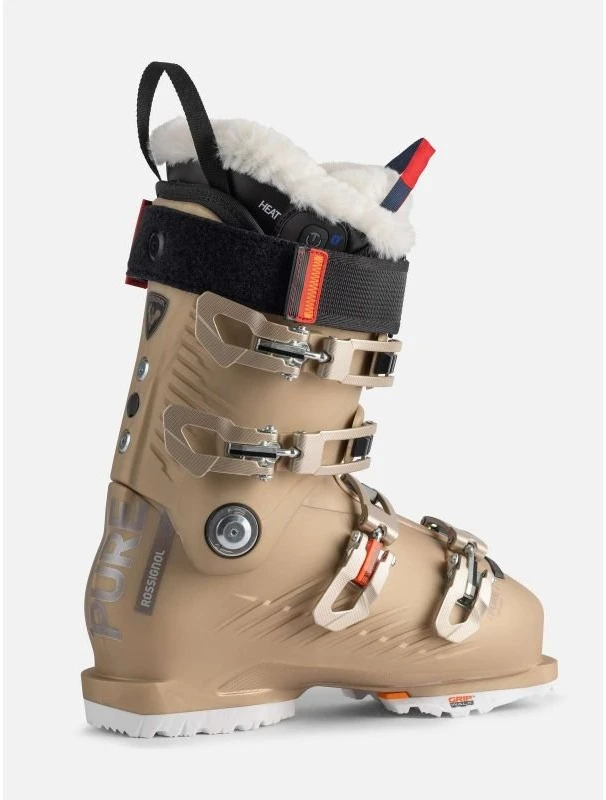 Moteriški šildomi slidinėjimo batai Rossignol Pure Pro Heat, aukso