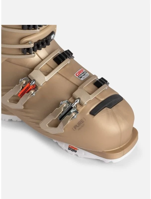 Moteriški šildomi slidinėjimo batai Rossignol Pure Pro Heat, aukso