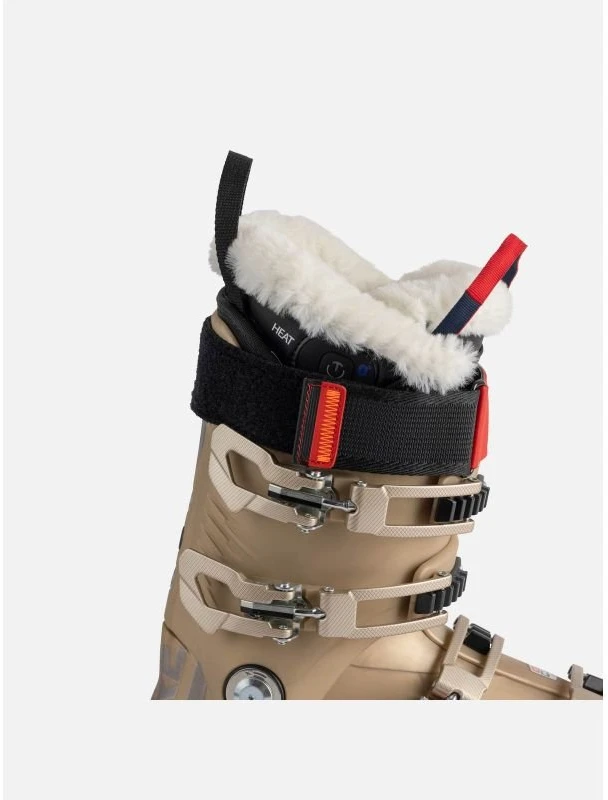 Moteriški šildomi slidinėjimo batai Rossignol Pure Pro Heat, aukso
