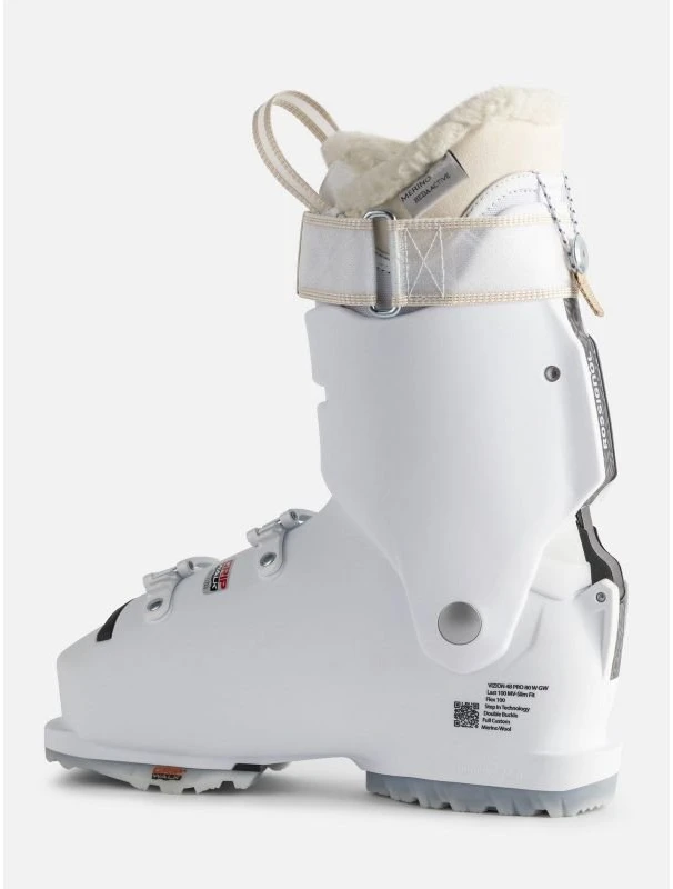Moteriški slidinėjimo batai Rossignol Vizion 4B Pro 80 GW, balti