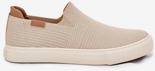 Moteriški slip-on sportbačiai Big Star, smėlio spalvos