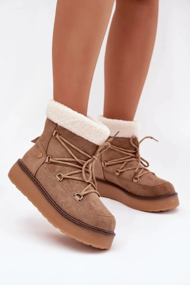Moteriški sniego batai su pašiltinimu Step in style