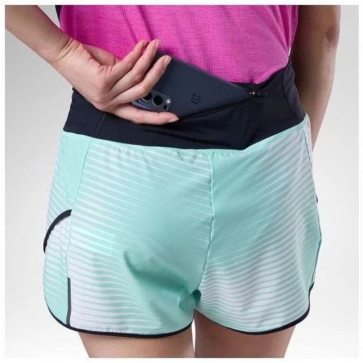 Moteriški šortai Rossignol W Sapa Short, balti ir žali