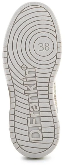Moteriški sportbačiai D.Franklin Court Basic Glitter, aukso