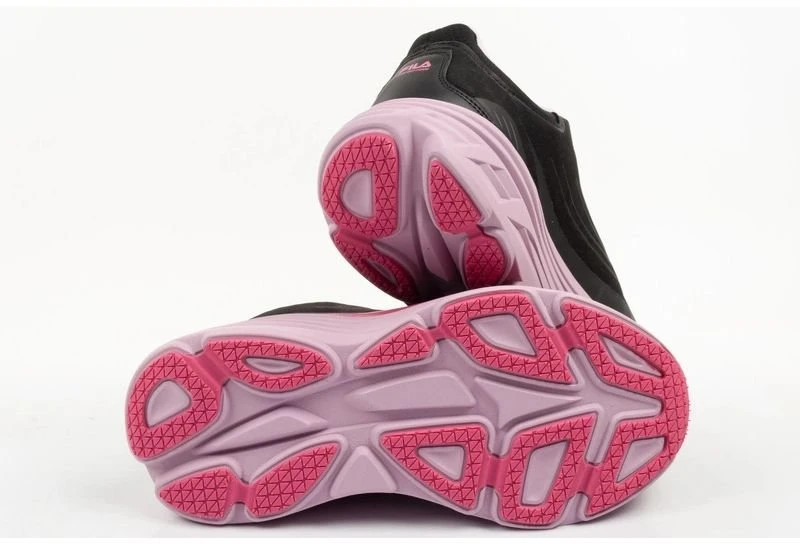 Moteriški sportbačiai Fila Plylite Comfort Foam, juodi ir rožiniai