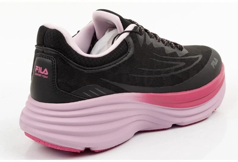Moteriški sportbačiai Fila Plylite Comfort Foam, juodi ir rožiniai