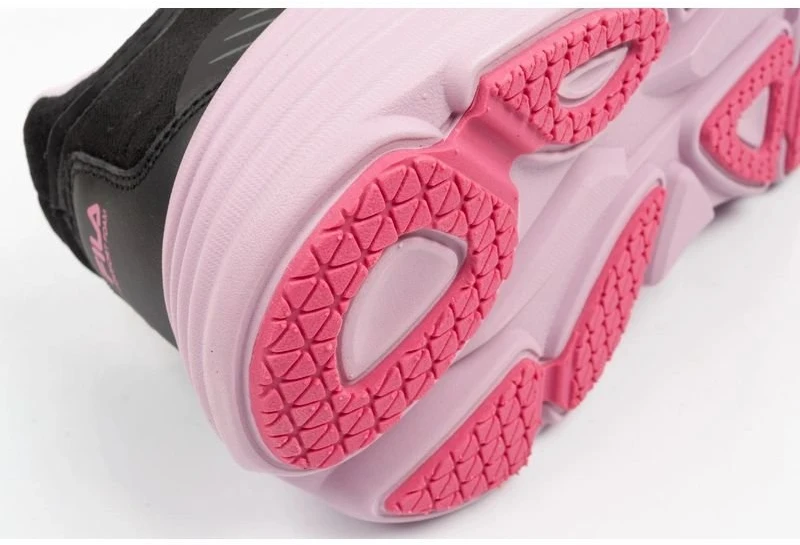 Moteriški sportbačiai Fila Plylite Comfort Foam, juodi ir rožiniai
