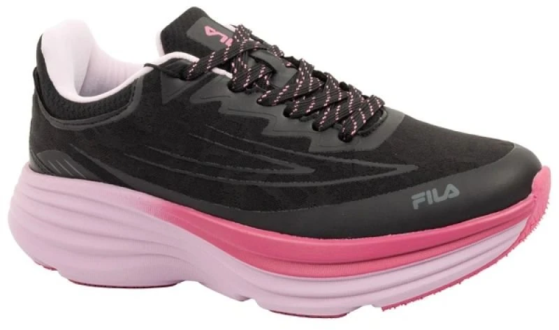 Moteriški sportbačiai Fila Plylite Comfort Foam, juodi ir rožiniai