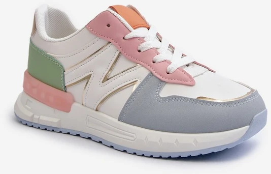 Moteriški sportbačiai iš ekologiškos odos Multicolor Kaimans
