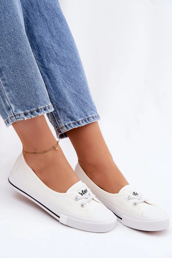 Moteriški sportbačiai Lee Cooper, balti
