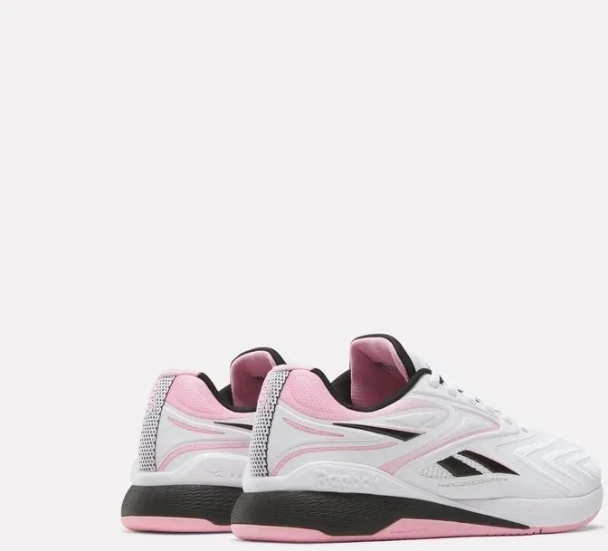 Moteriški sportbačiai Reebok NANO X5 EDGE, balti ir rožiniai