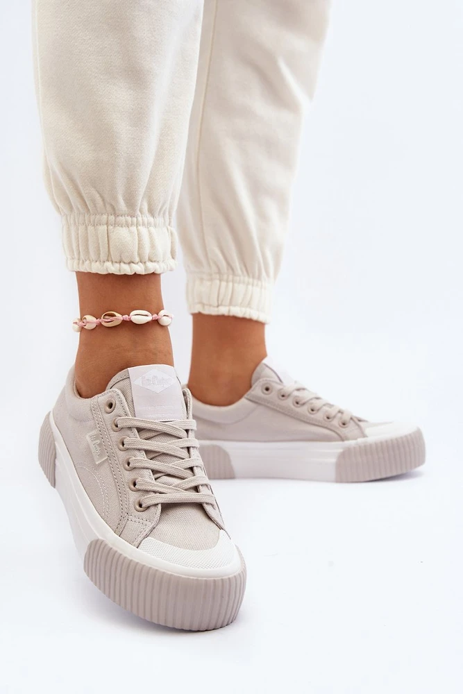 Moteriški sportbačiai storu padu Lee Cooper LCW 2178 Pilkas