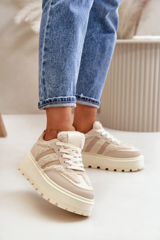 Moteriški sportbačiai su platforma Step in style