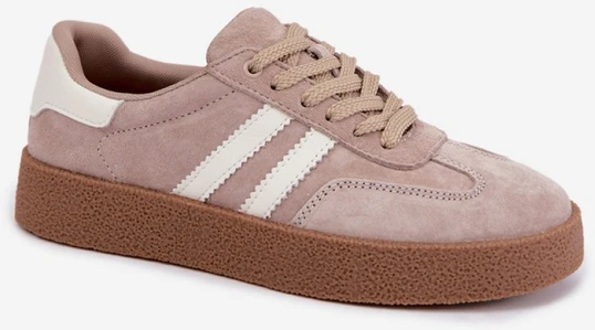 Moteriški sportiniai bateliai iš zomšos Step in style