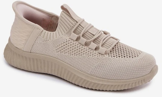 Moteriški sportiniai slip-on bateliai, smėlio ir alyvuogių spalvos