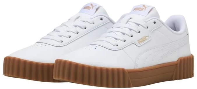 Moteriški sportinio stiliaus bateliai Puma Carina 3.0, balti