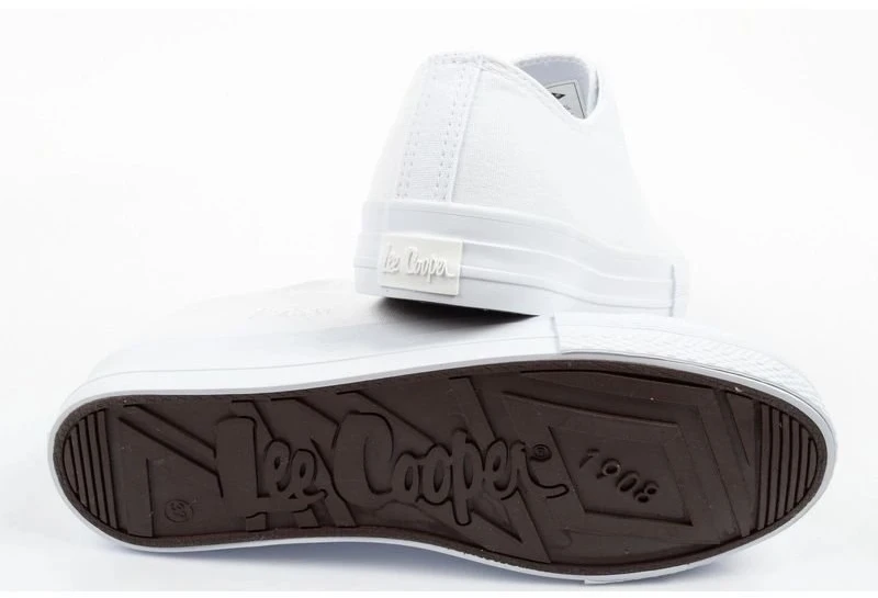 Moteriški suvarstomi kedai Lee Cooper, balti