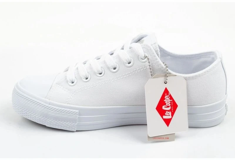 Moteriški suvarstomi kedai Lee Cooper, balti